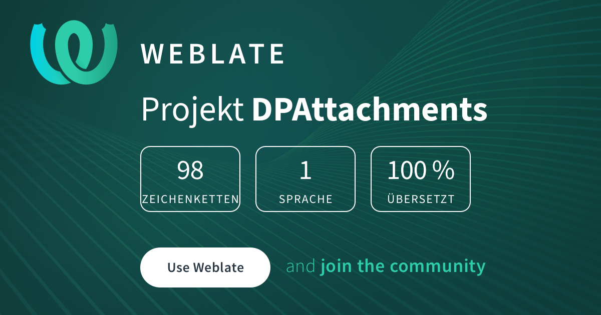 DPAttachments - German (de-DE) @ Digital Peak Translation service